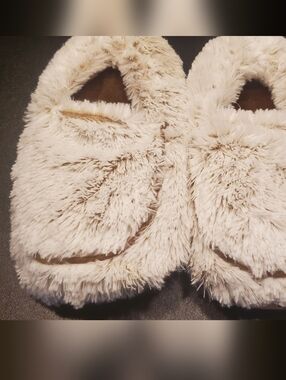 Warmies Aromatherapy Cream Slippers Size 6-10